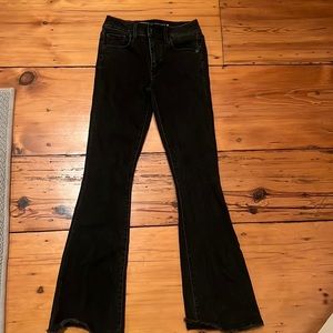 Never Worn American Eagle Black Flare Jeans